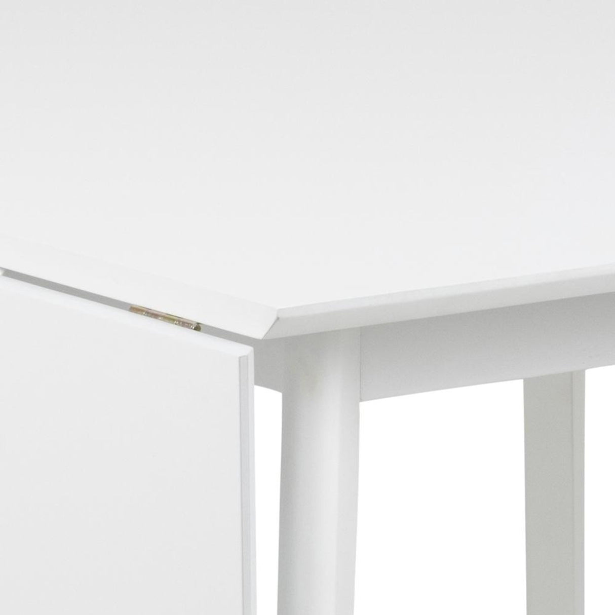 Alba Matbord 80x80/120 cm Vit