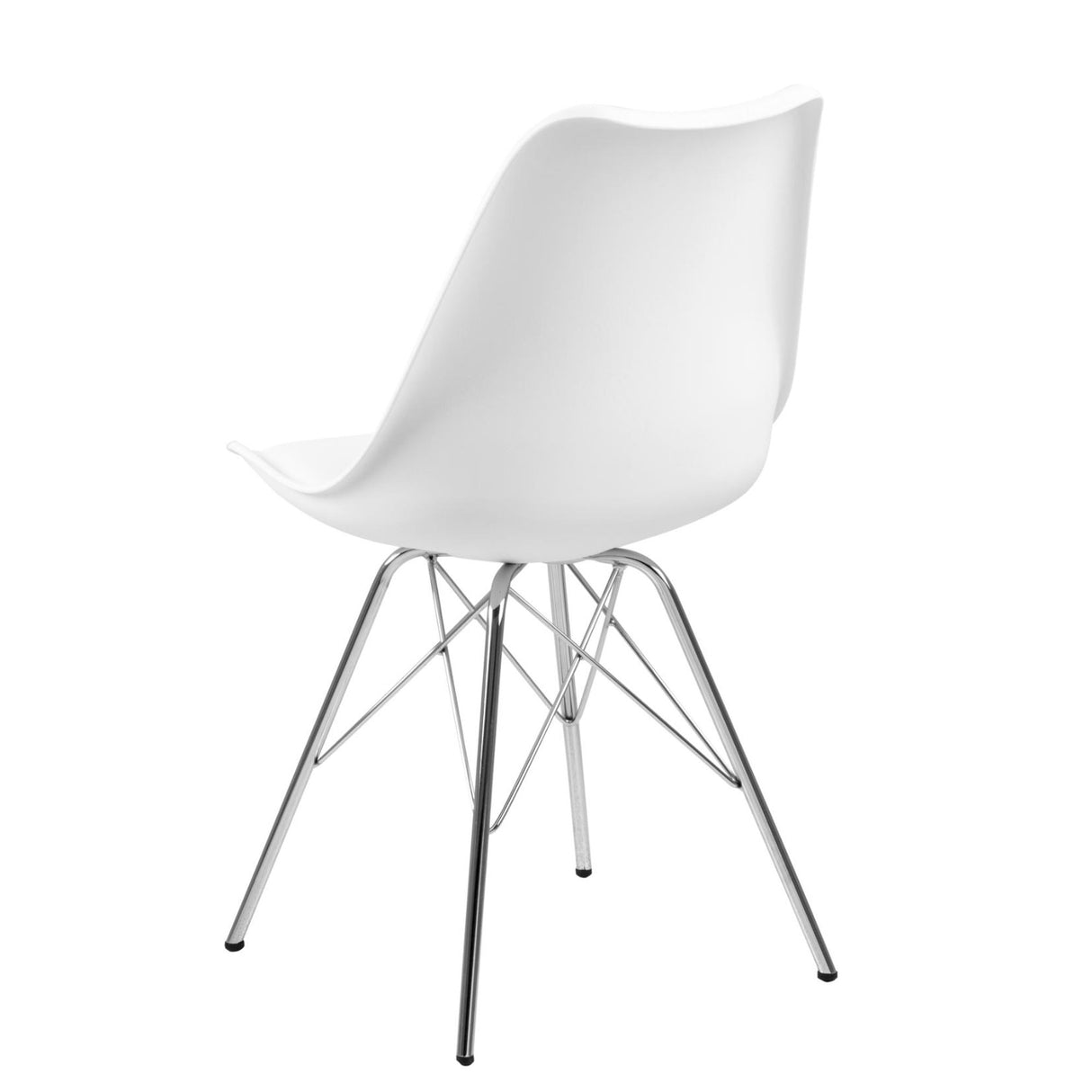 Shibuya Matstol Vit/Krom