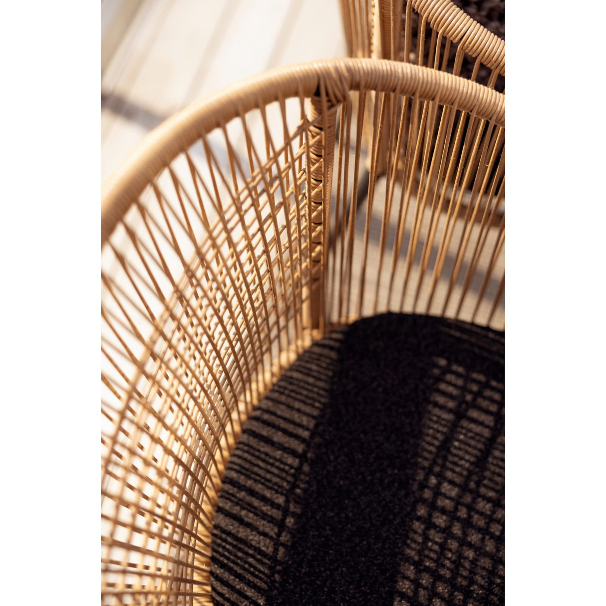Delta Karmstol Svart/Teddy Black Natur
