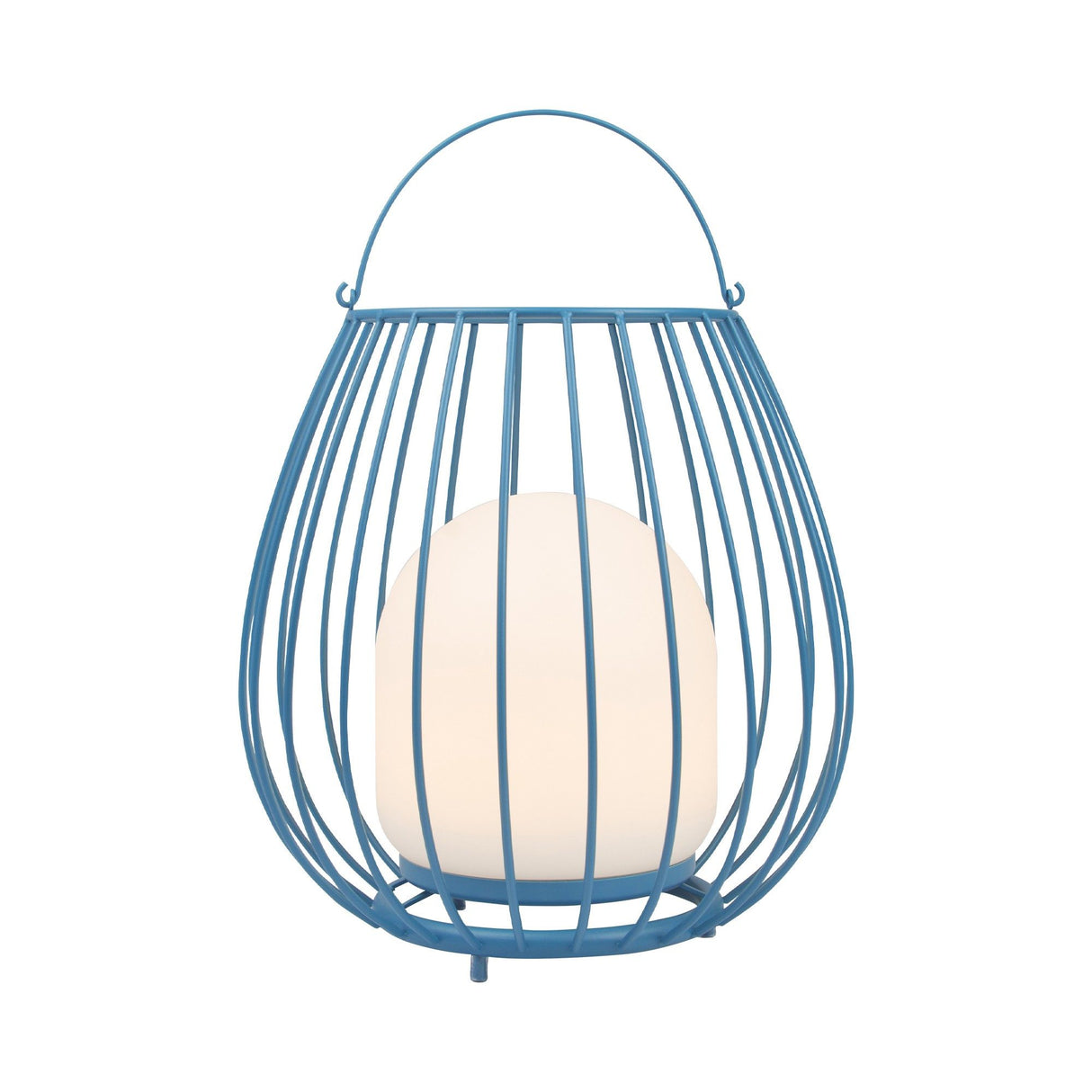 Uppladdningsbar Jim To-Go Bordslampa Blå