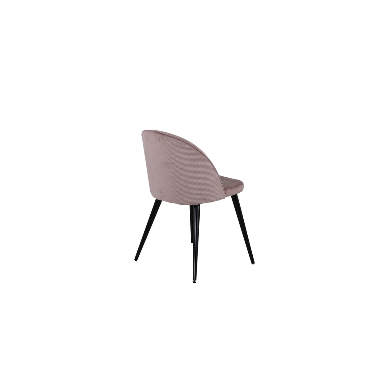 Sammet Matstol Gammelrosa, Svart, Corduroy