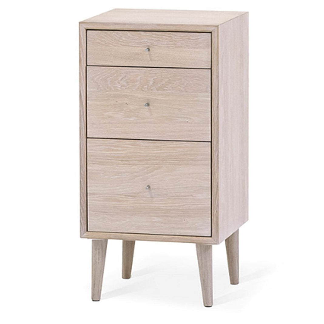 Nordik Byrå 38 x 75 cm Vitoljad Ek