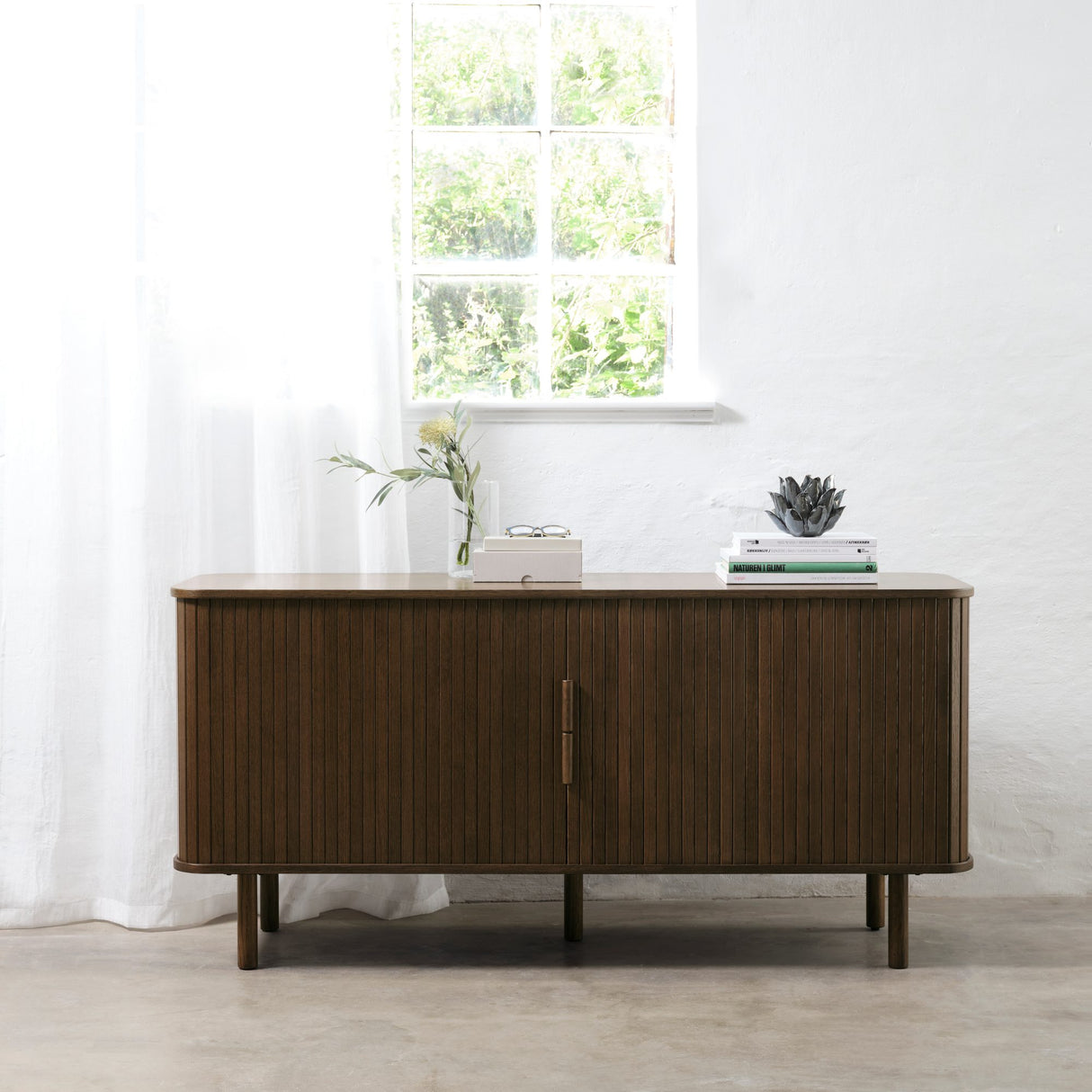 Eleganza Sideboard 160 cm Rökt Ek