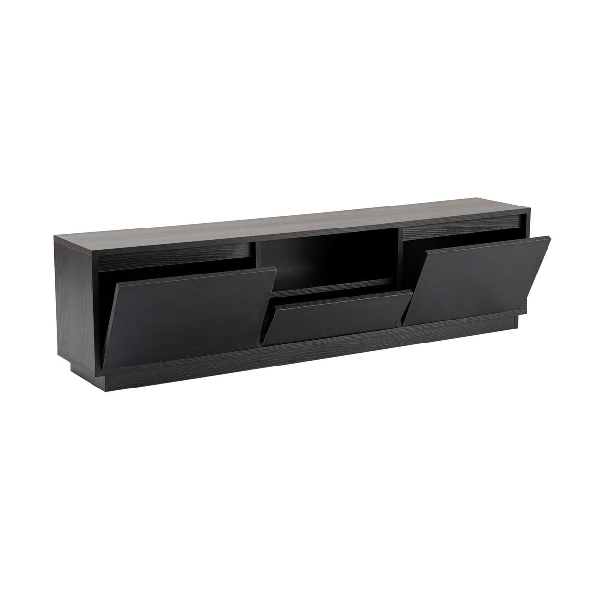 Vanguard TV-bänk Wood Black