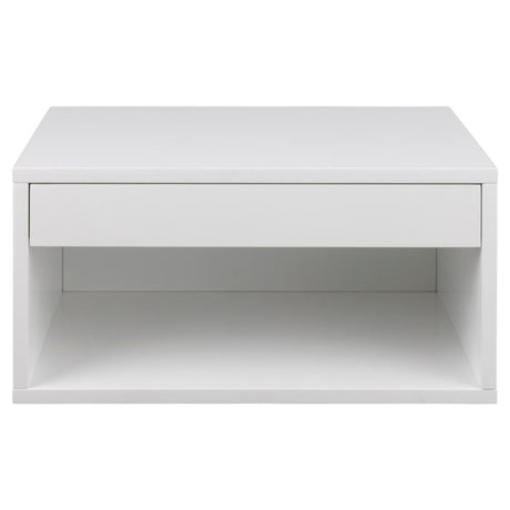 Sandnes Sängbord 24x50x35 cm Vit