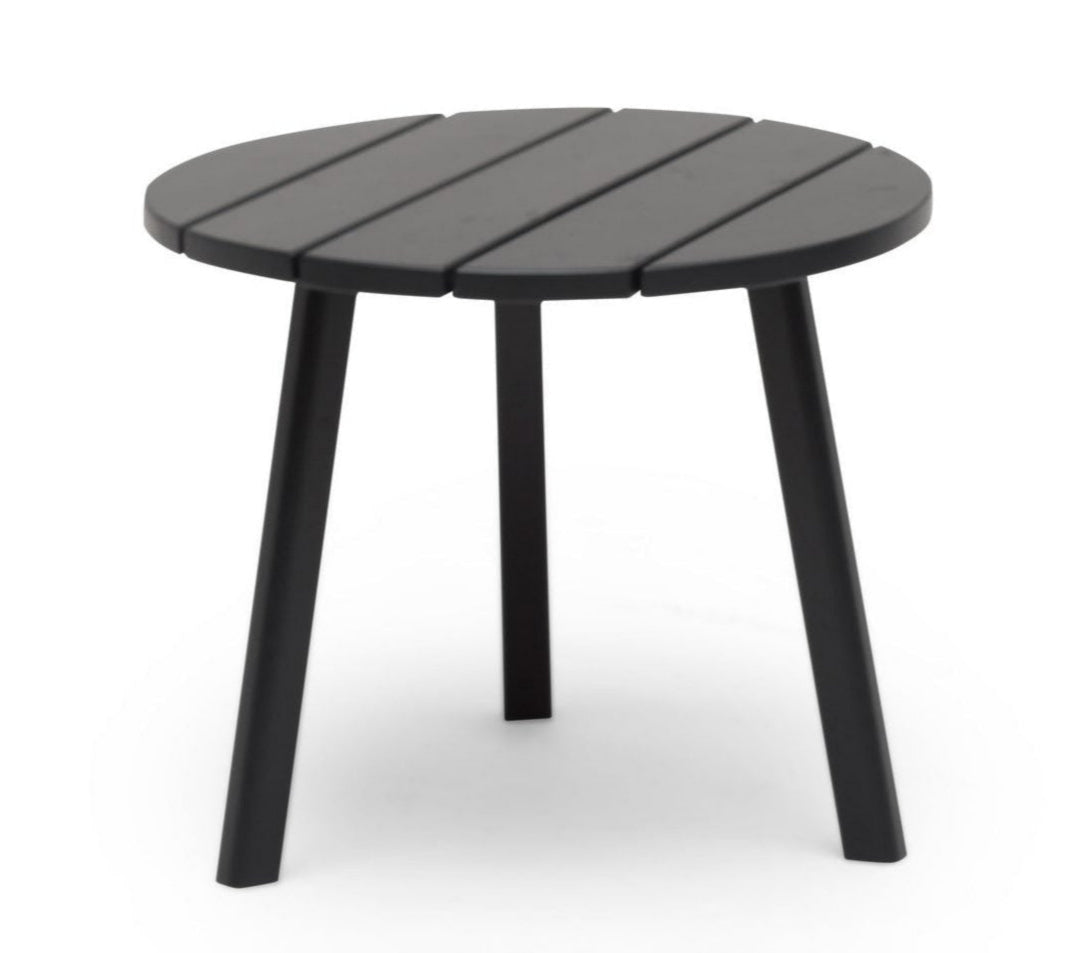 Tennessee Utesidobord Ø50 cm Orkangrå