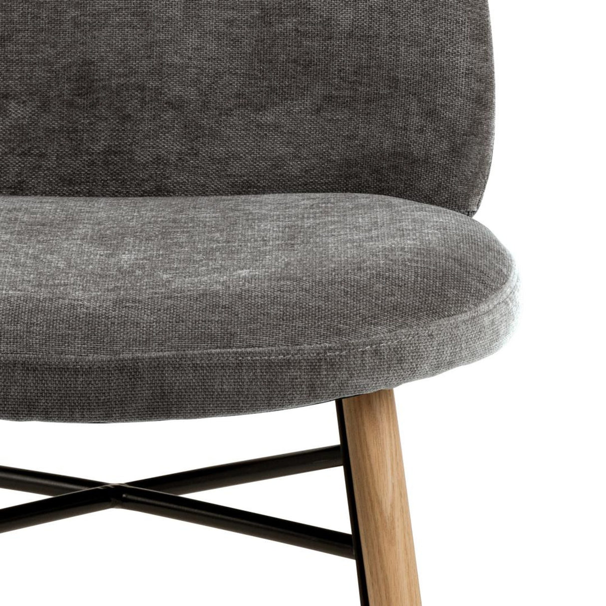 Sophia Matstol Danny tyg Mörkgrå