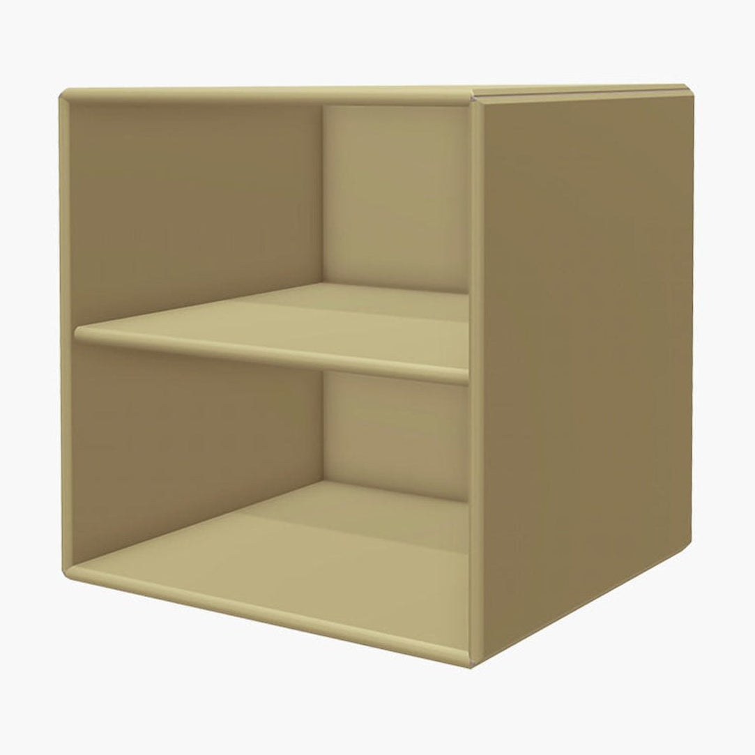 Charlotte Quadrant-vägghylla Oliv