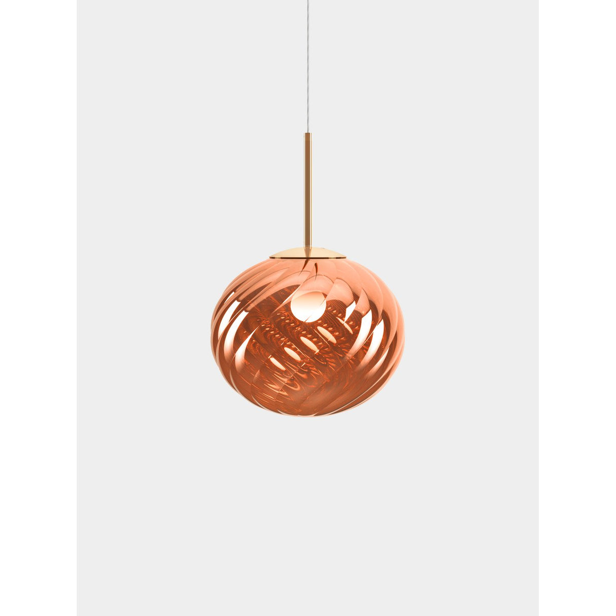 Whirl Pendellampa Copper, 30 cm
