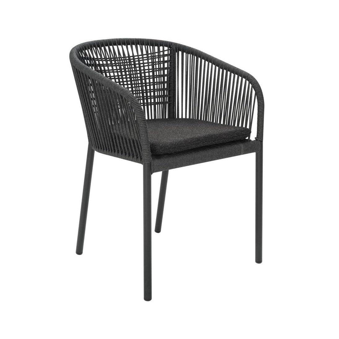 Delta Karmstol Svart/Teddy Black Svart