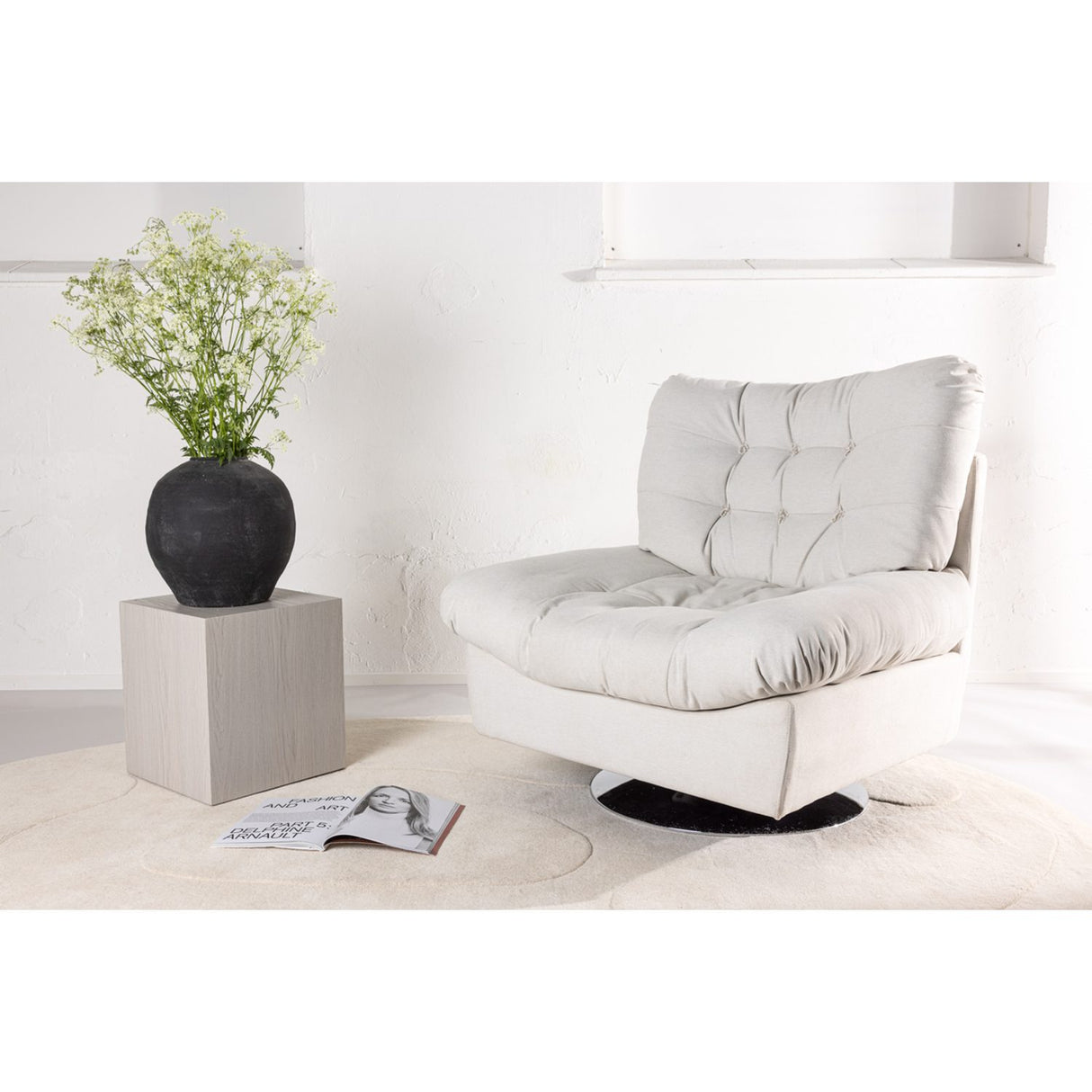 Florens Fåtölj Offwhite