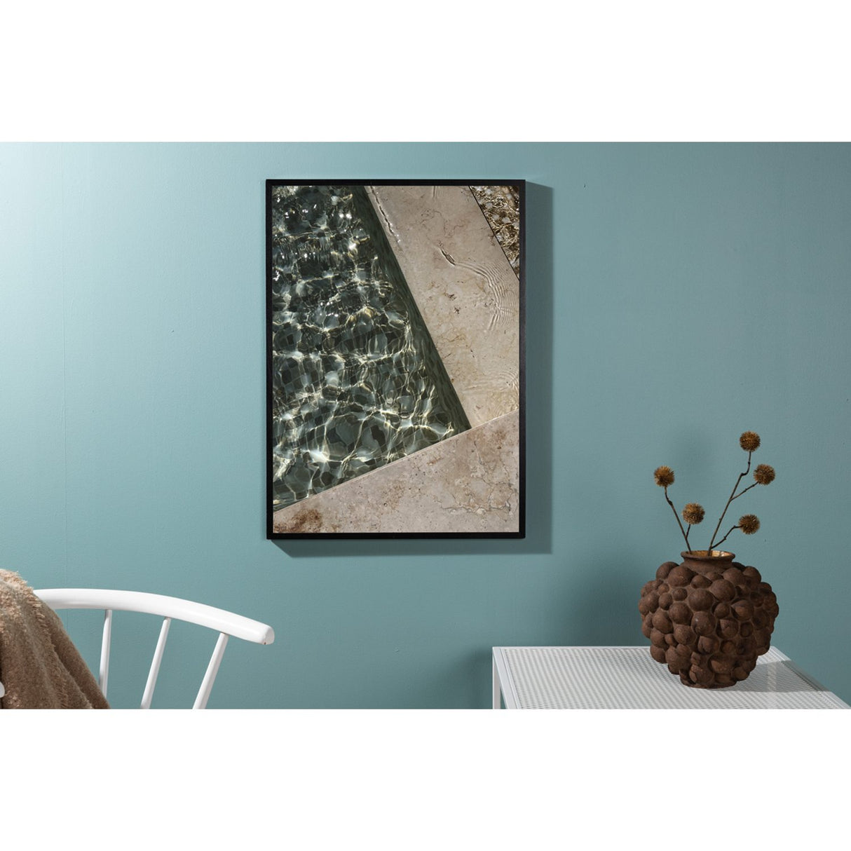 Pool Poster Beige, 21 x 30 cm