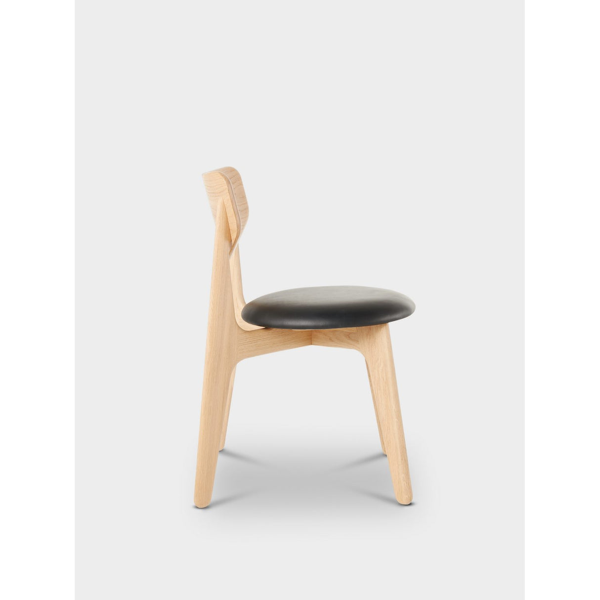 Slab Matstol Upholstered Natural