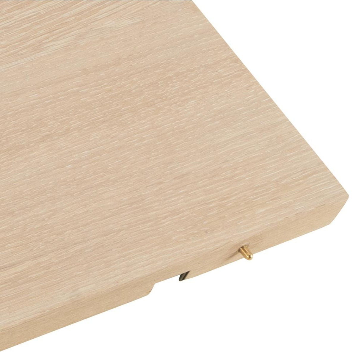 Arendal Förlängningsskiva 50x120 cm Vitpigmenterad Ek