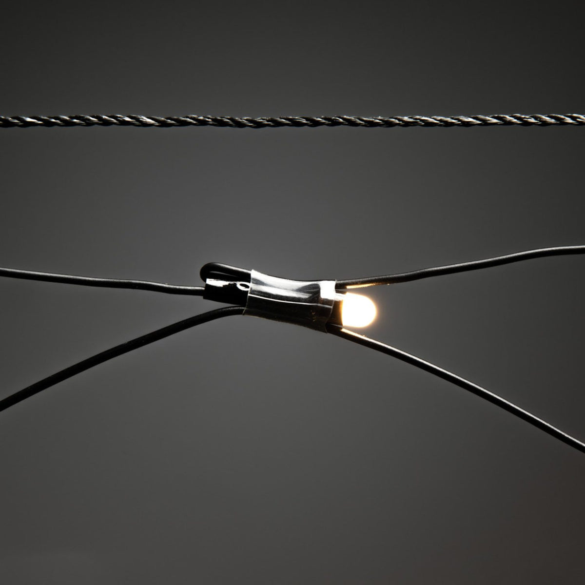 Nät 80x80 cm Varmvit LED Frost Sensor/timer 6/9 h Ljusslinga Ute