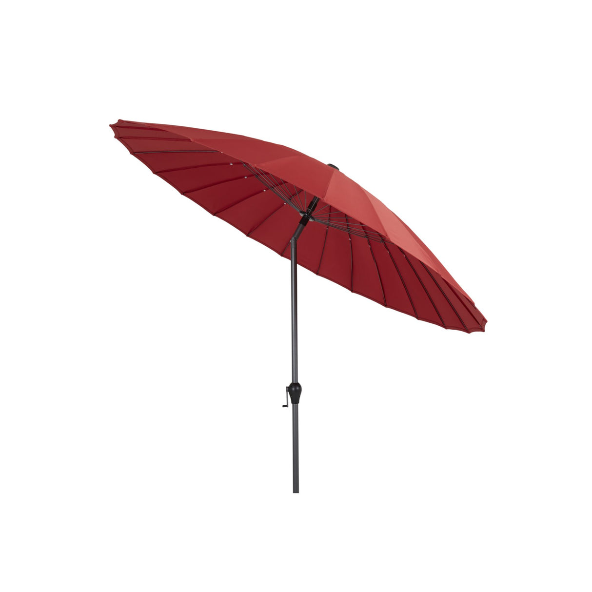Shanghai Parasoll 2,7 m Antracit/Röd