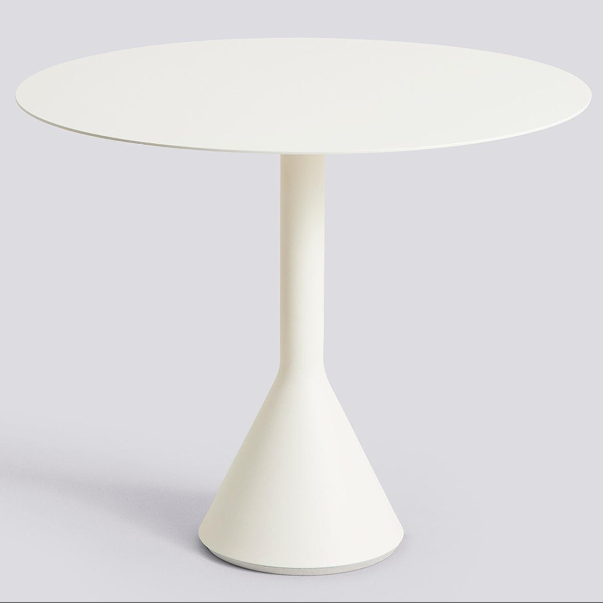 Palissade Cone Bord Ø90 Cm, Krämvit