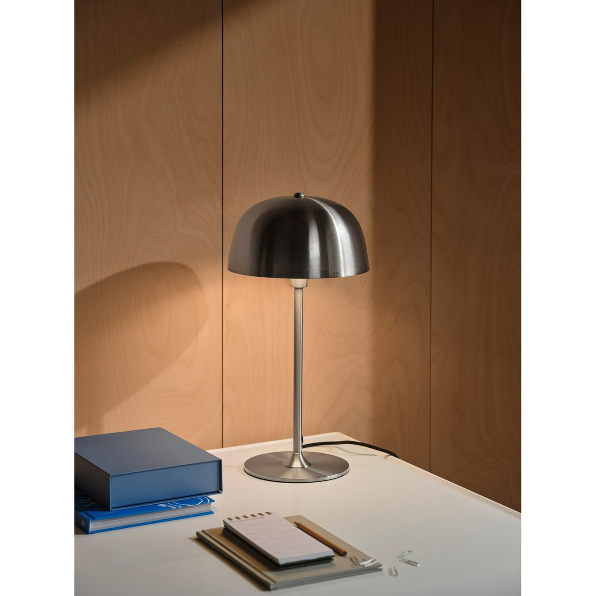 Cera Borstat stål Bordslampa