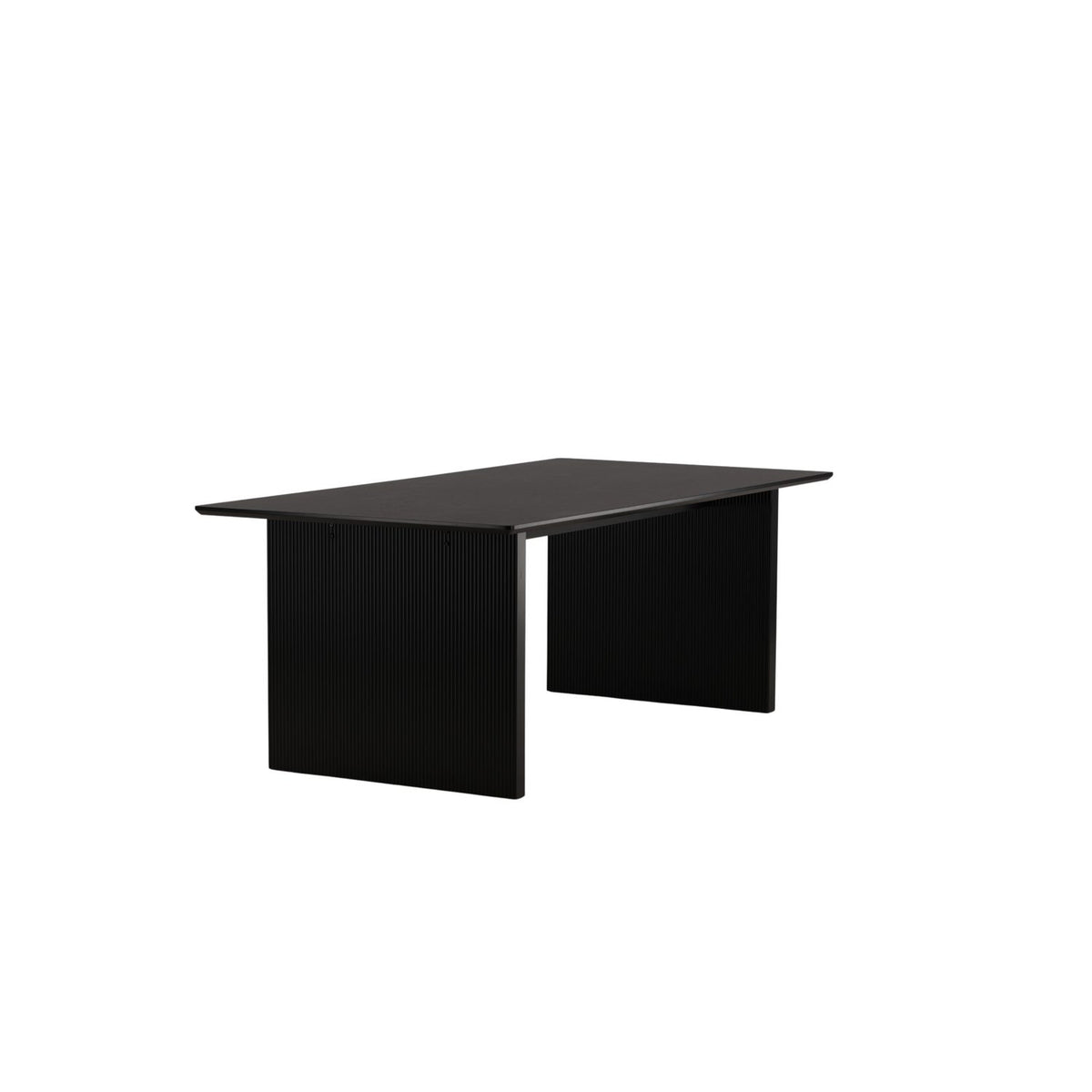 Vail Rektangulärt matbord Svart, MDF, 200 x 100