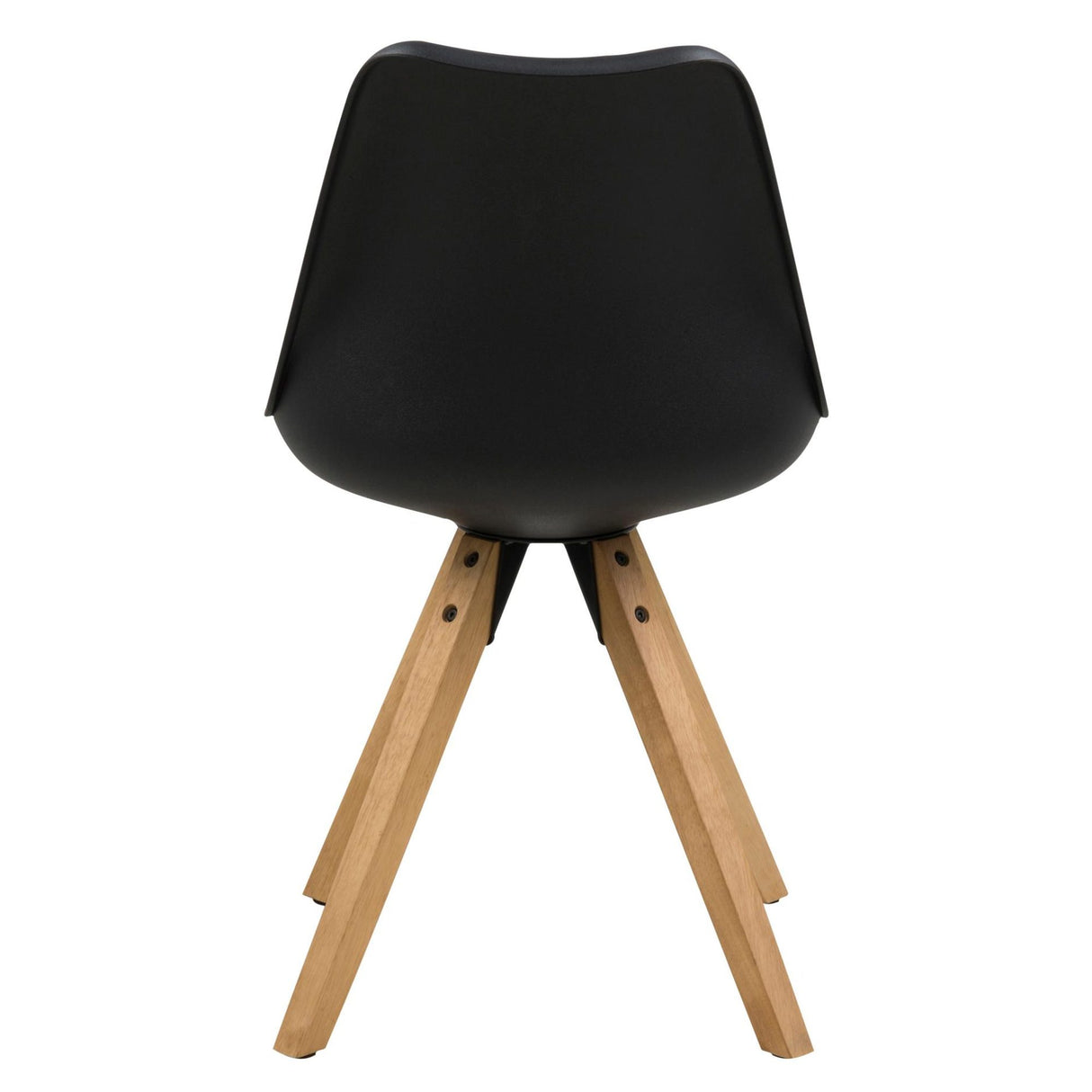 Sento Matstol PU BK Svart/Ek