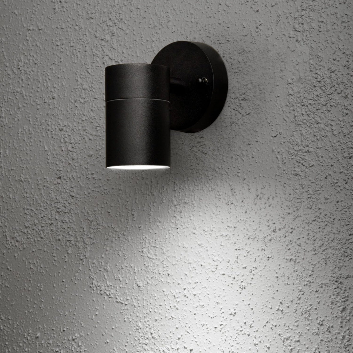 Modena GU10 Ned Vägglampa Ute Svart