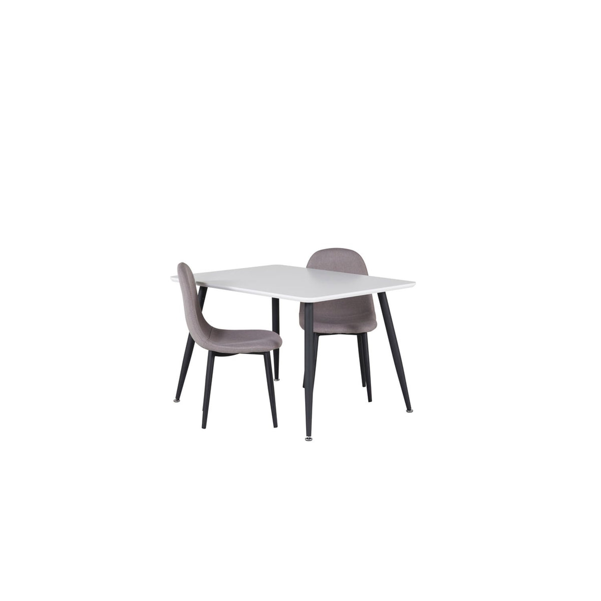 Polar, Polar Rektangulär matgrupp Svart,Grå, Svart,Vit, 50 x 80 x 60