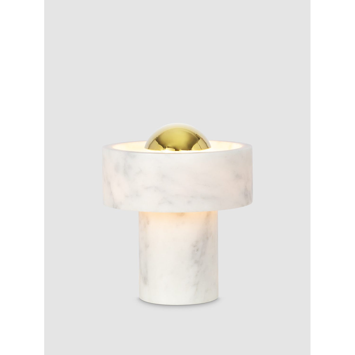 Stone Portabel lampa Gold