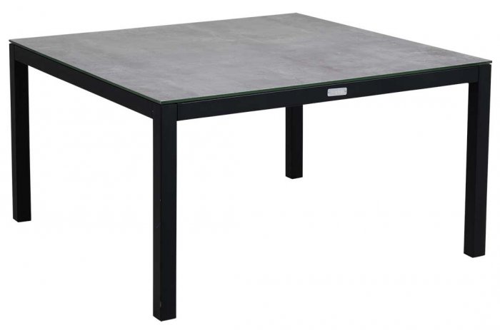 Belfort Soffbord 90x90 cm Svart/Grå