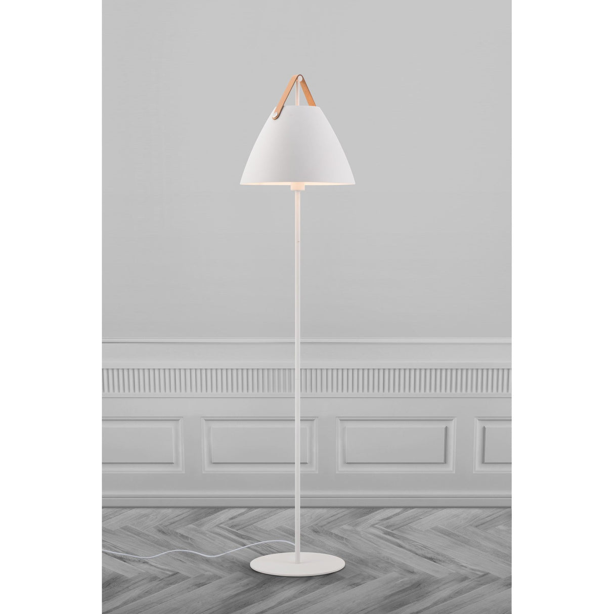 Strap Golvlampa Vit