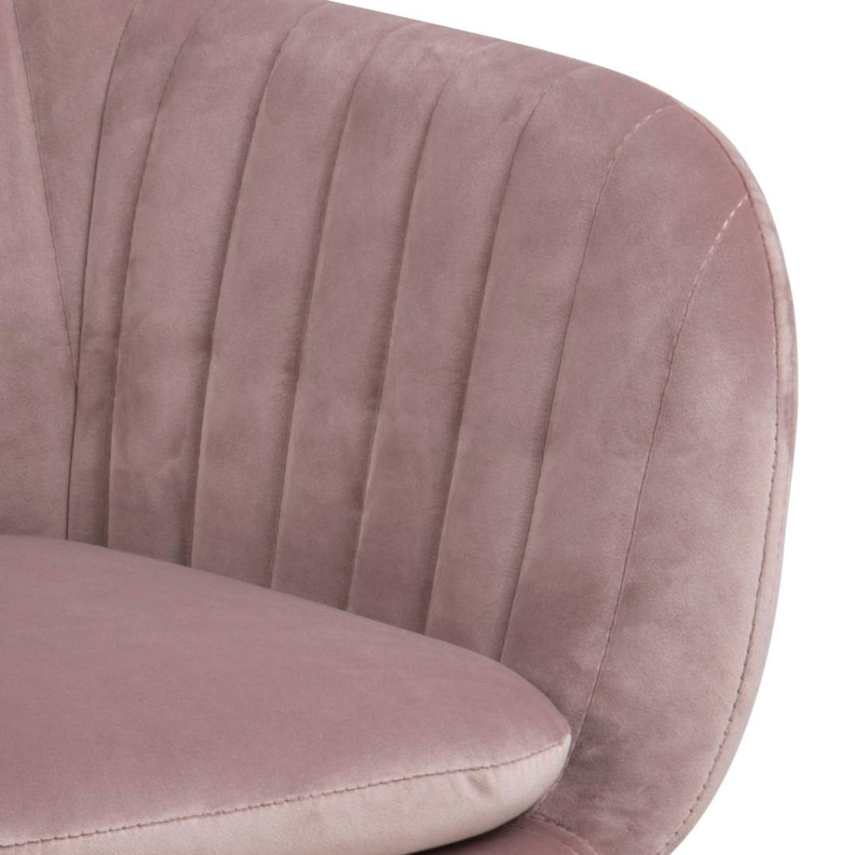 Le Havre Karmstol Vic tyg Rosa/Ek