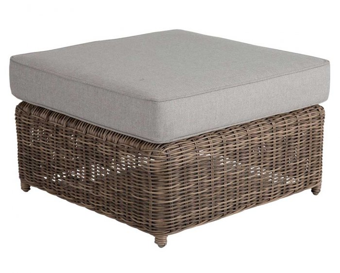 Glendon Fotpall Rustik