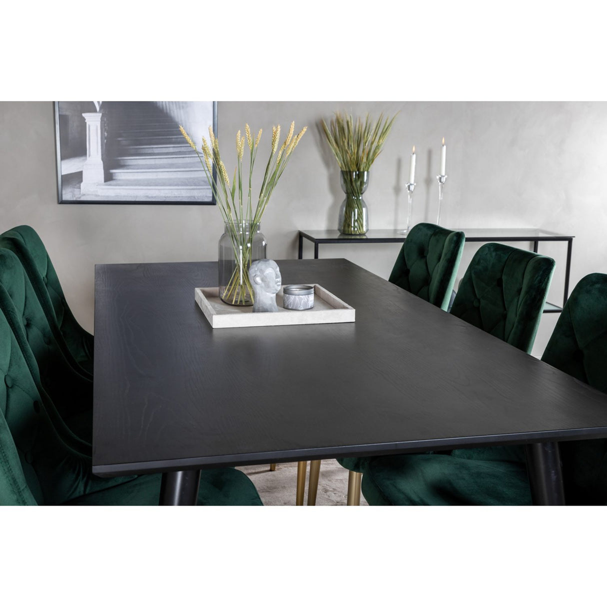 Dipp, Velvet Deluxe Rektangulär matgrupp