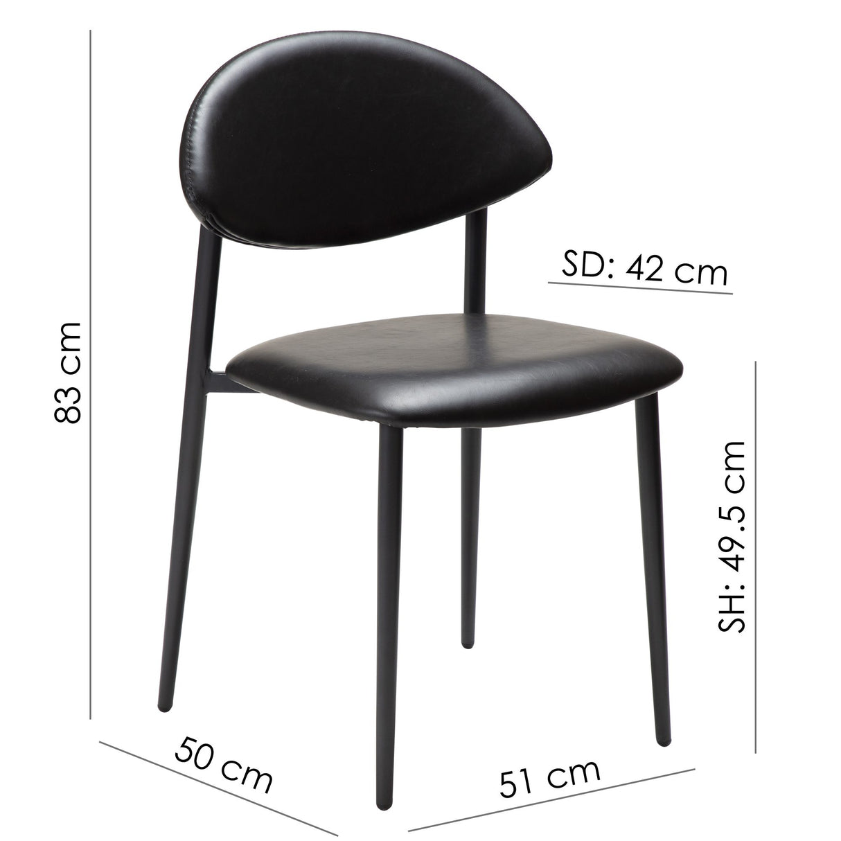 Tush Stol Vintage Black