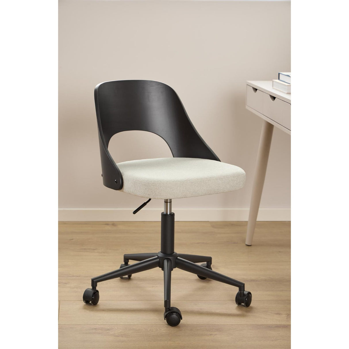 Dina Skrivbordsstol Svart/Beige