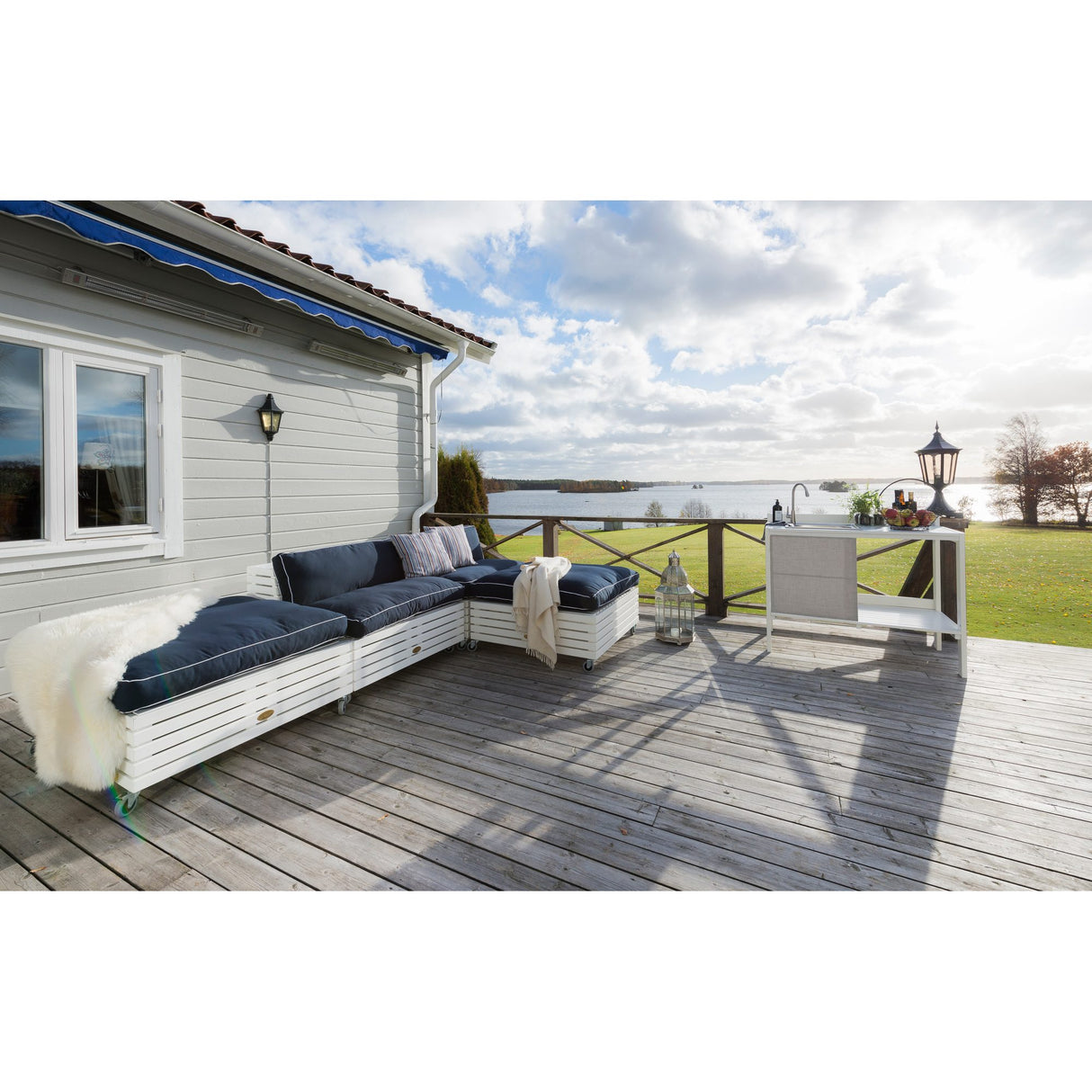 Bara Vara Dralon Blå Divandyna