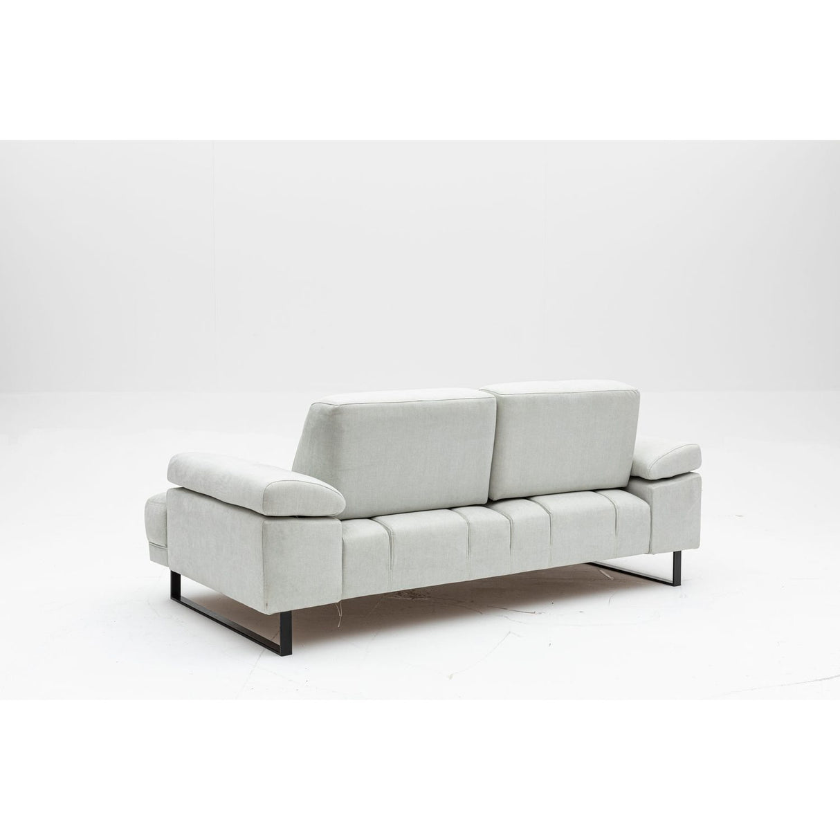 Kingston (199 x 99 x 83 cm) 2-sits bäddsoffa Vit