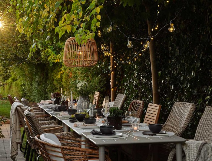 Lavendel Karmstol Beige