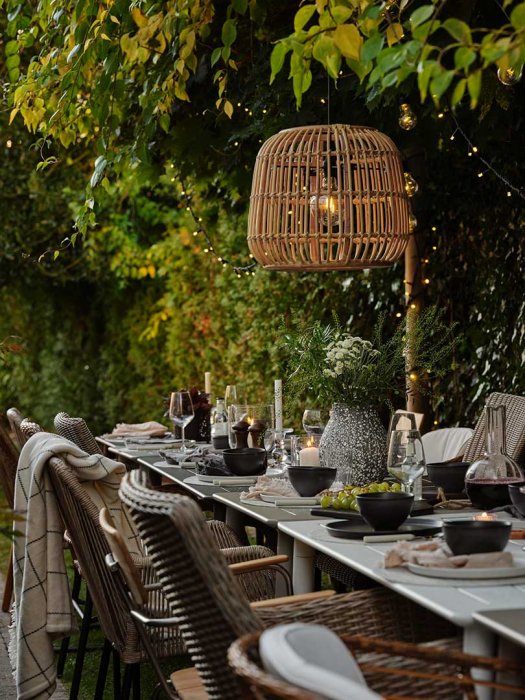 Lavendel Karmstol Beige