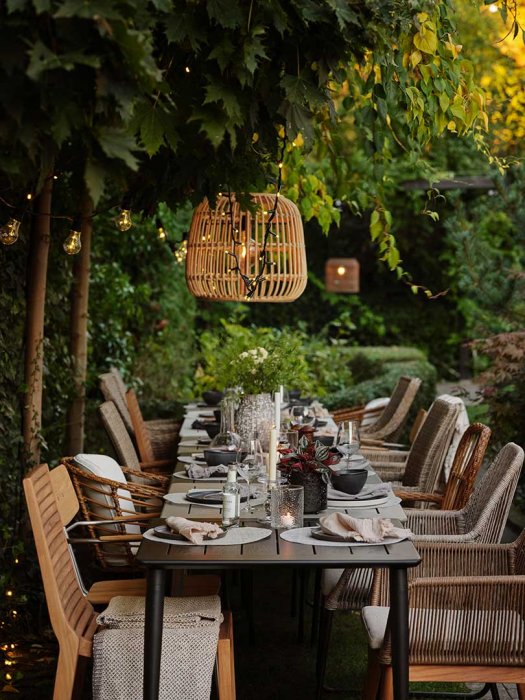 Nimes Bord 200x98 cm Svart