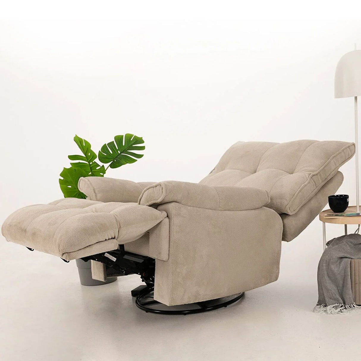 Mandy Electrisk Reclinerfåtölj Kräm