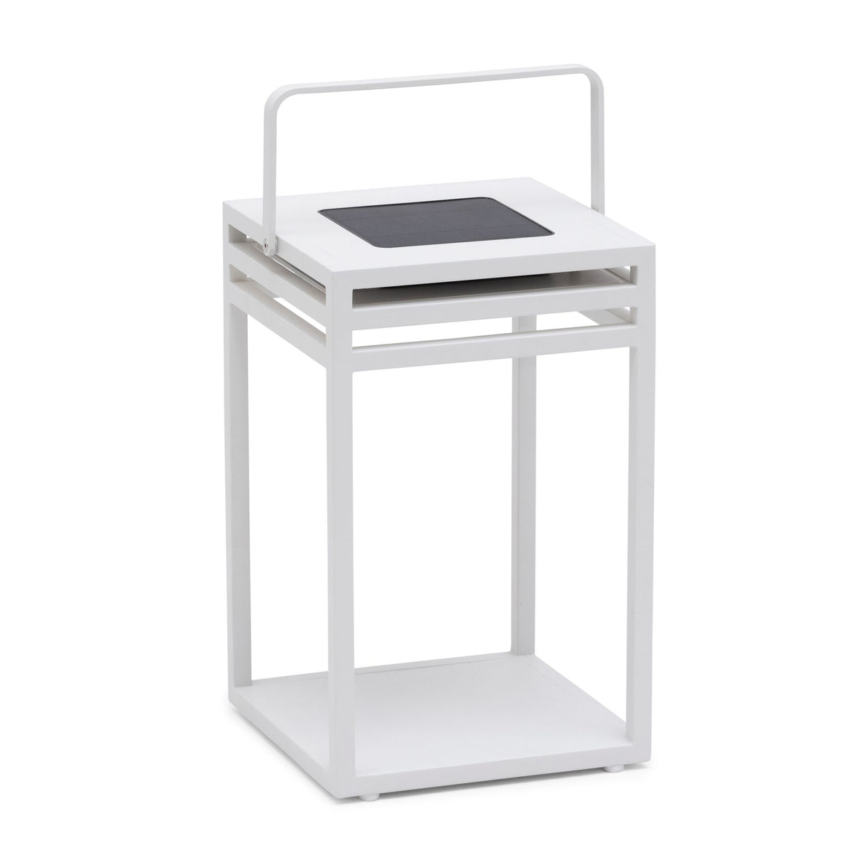 Solcellslykta Hög Vit