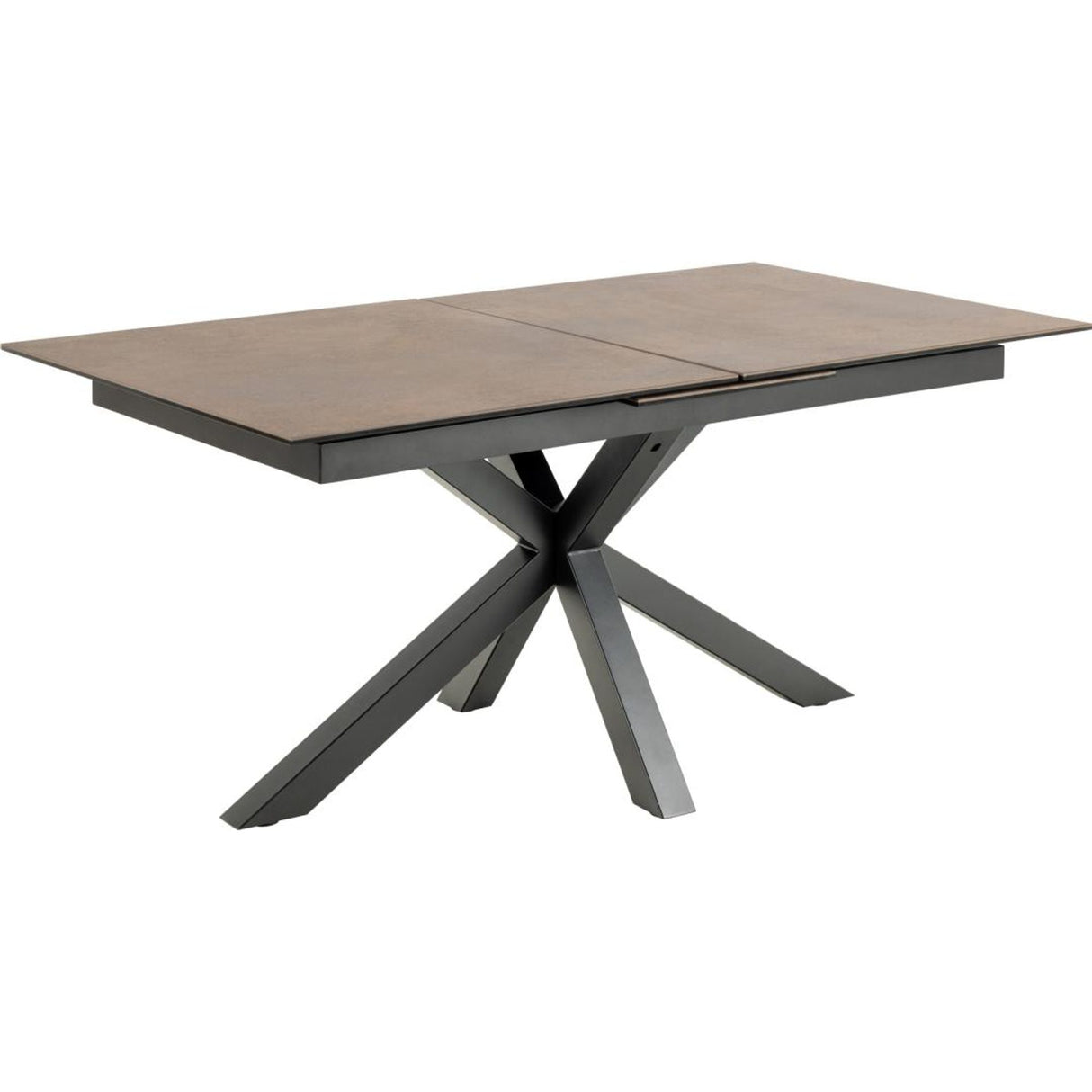 Verdun Matbord 90x168-210 cm Rostbrun Lemco