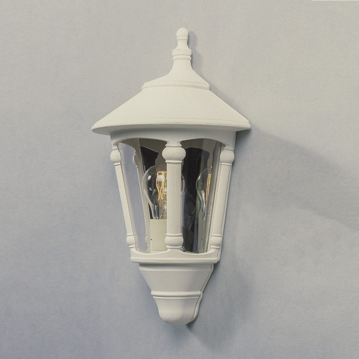 Virgo Plafond E27 Vägglampa Ute Vit