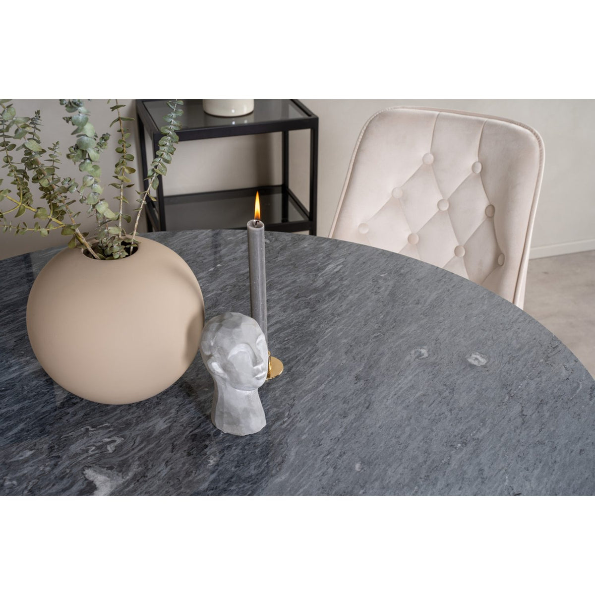 Estelle, Velvet Deluxe Rund matgrupp