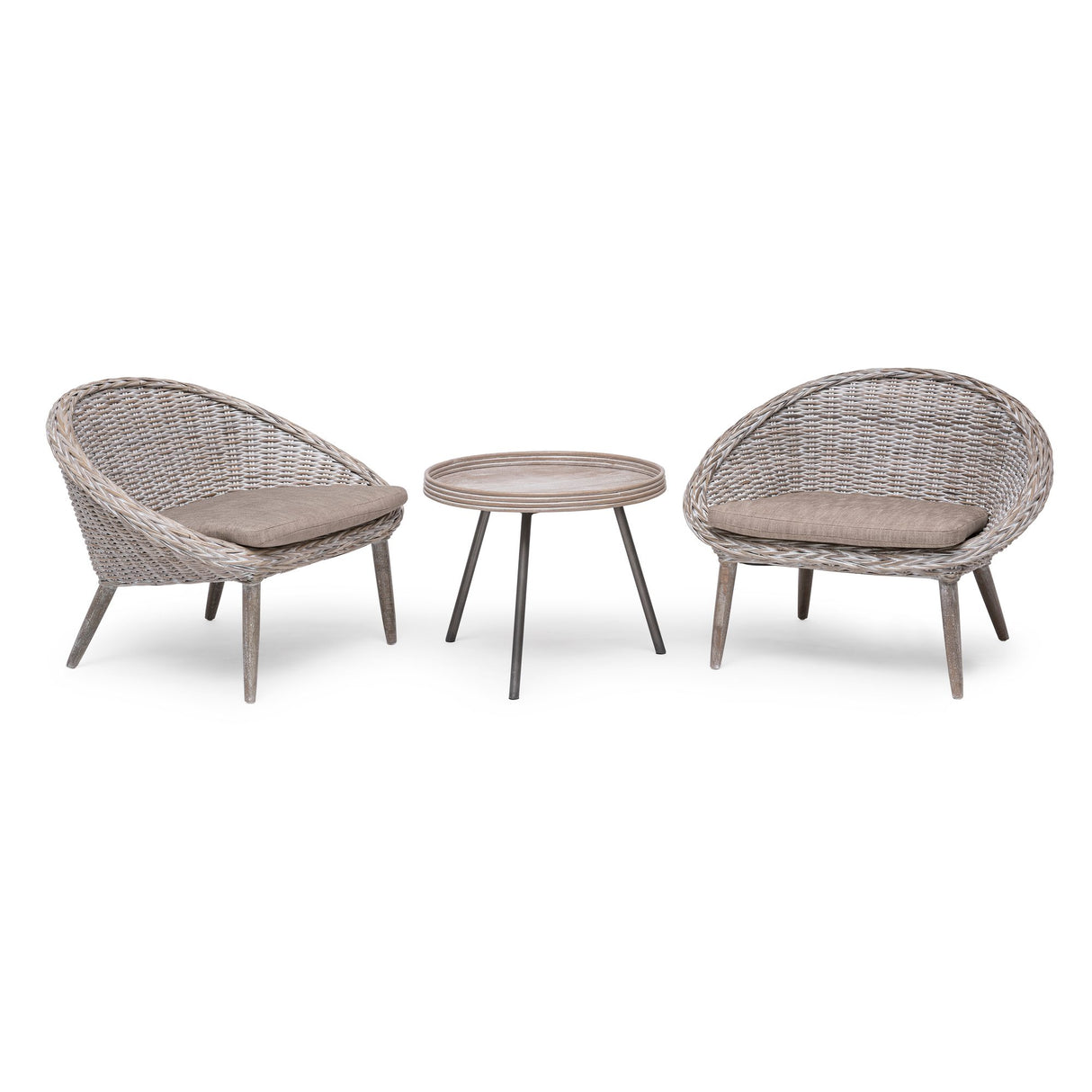 Leicester Utebord 60 cm Grå