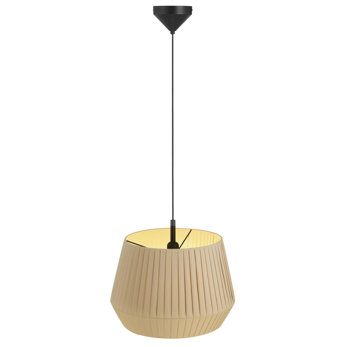 Dicte Taklampa 40 cm, Beige