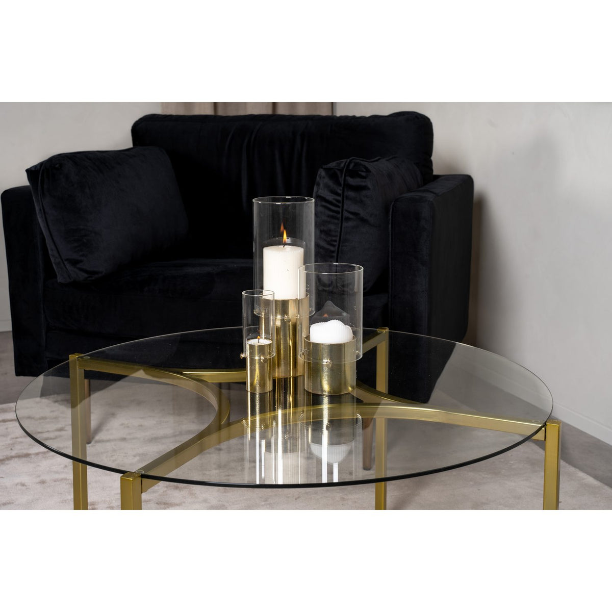 Kivik Soffbord Guld, 90