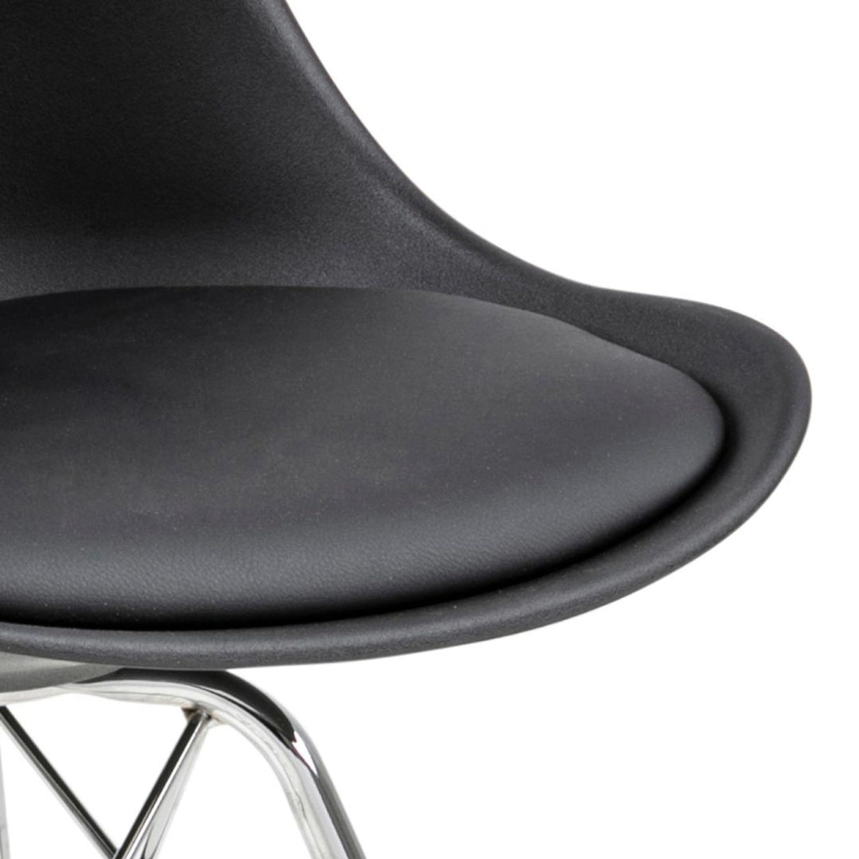 Shibuya Matstol Krom/Svart