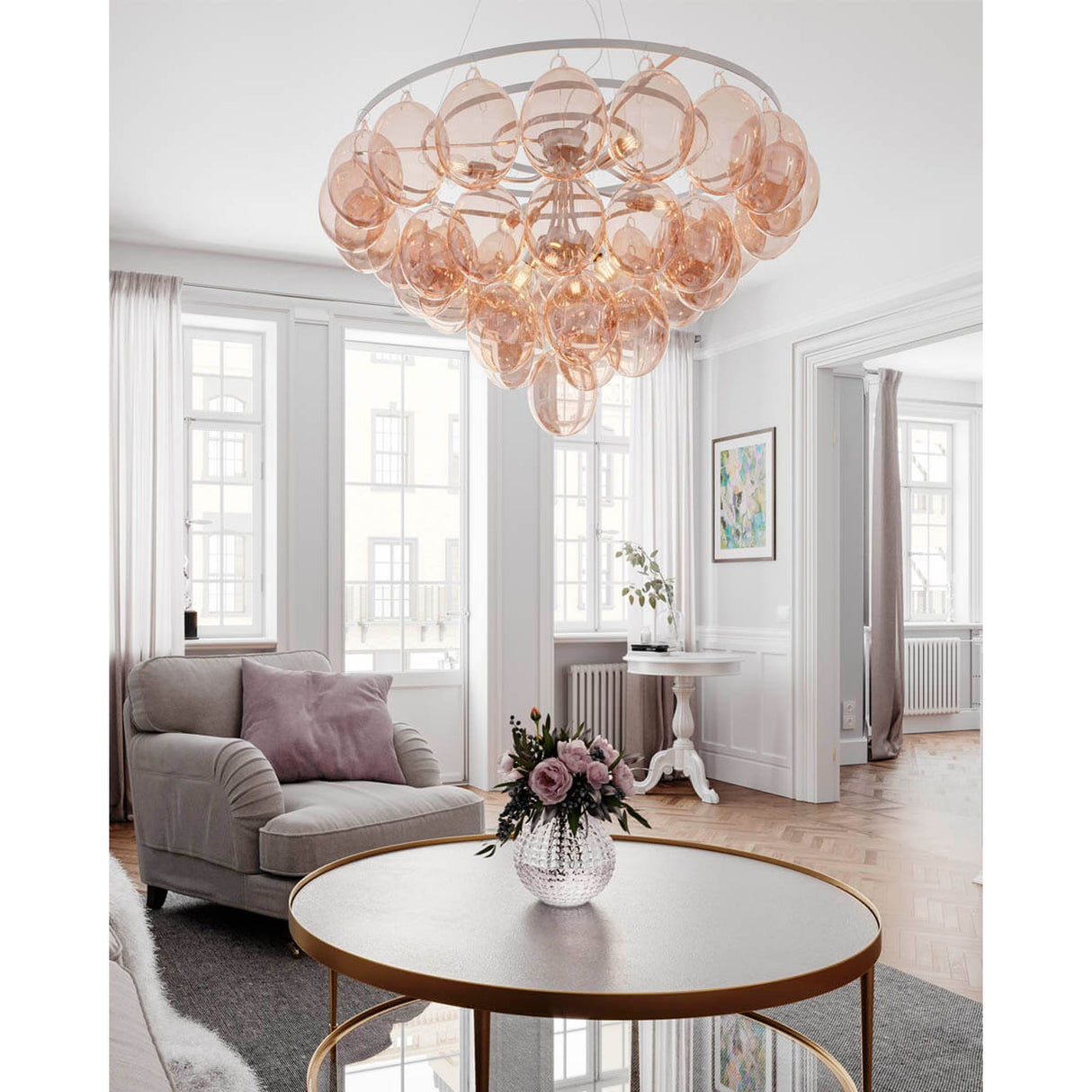 Gross Giant Taklampa Amber