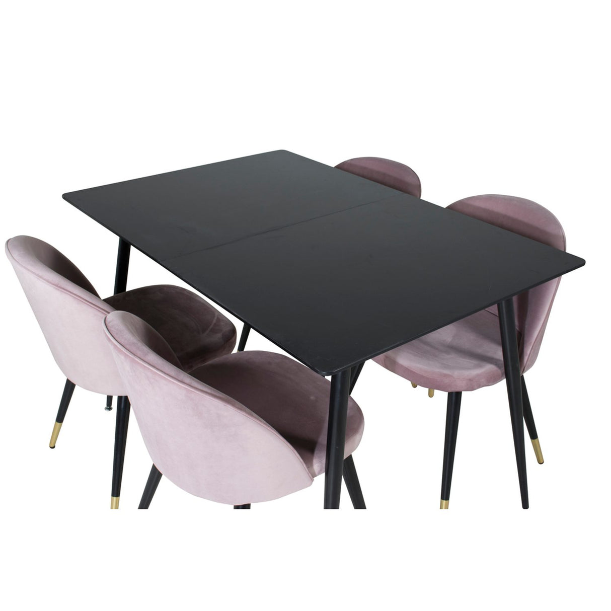 Silar, Velvet Rektangulär matgrupp